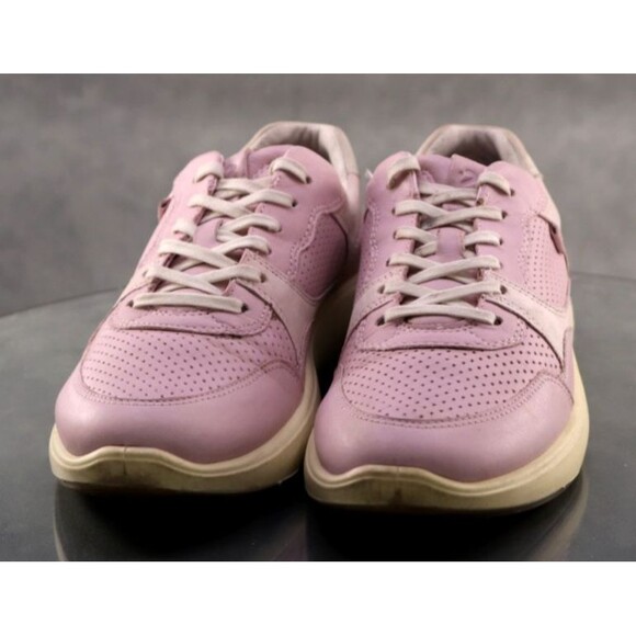 ECCO Soft 7 Runner Women's Perforated Sneakers Shoes Size EU 40 US 9-9.5 Leather - Picture 3 of 11